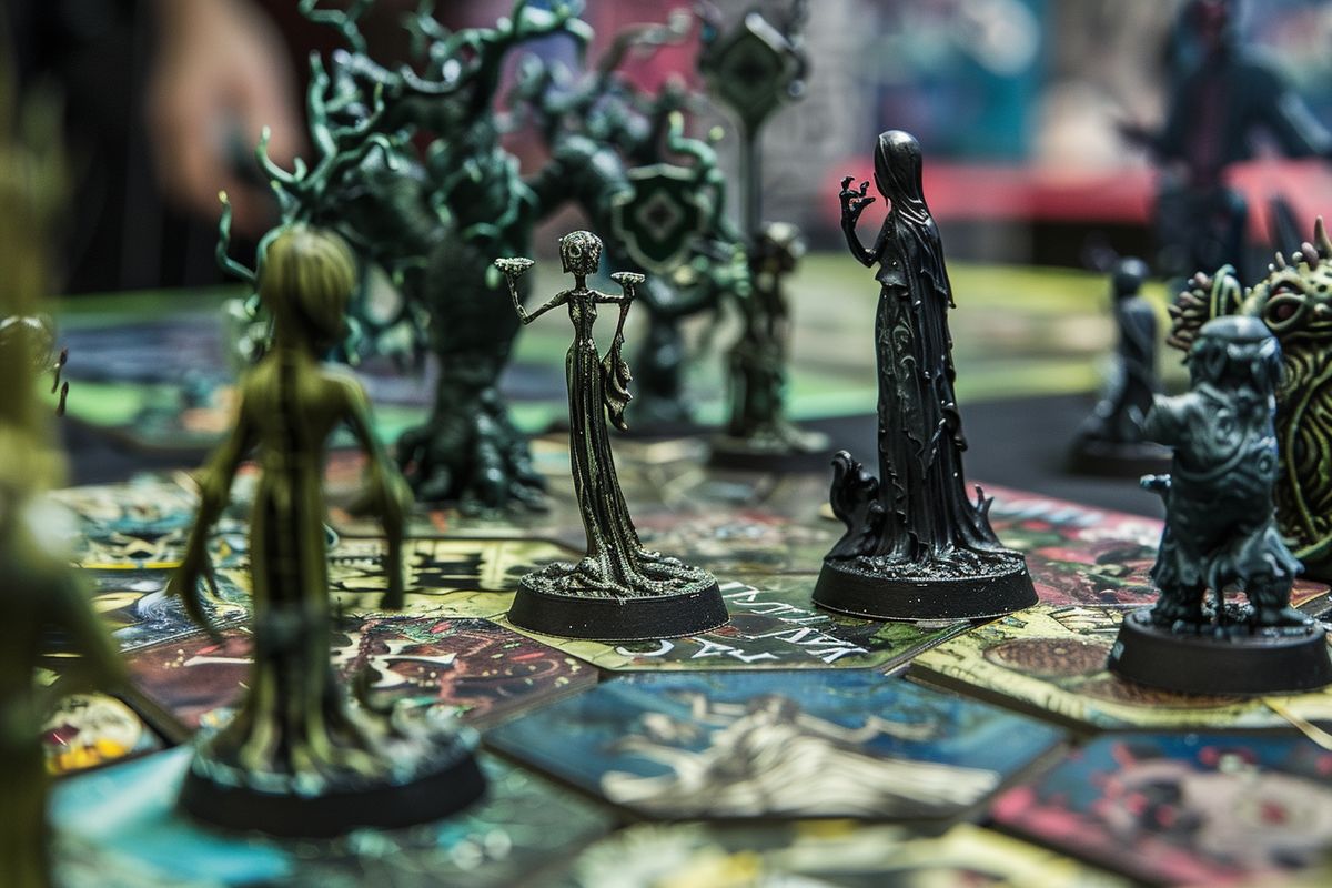 Explore the world of board games inspired by the Addams Family.