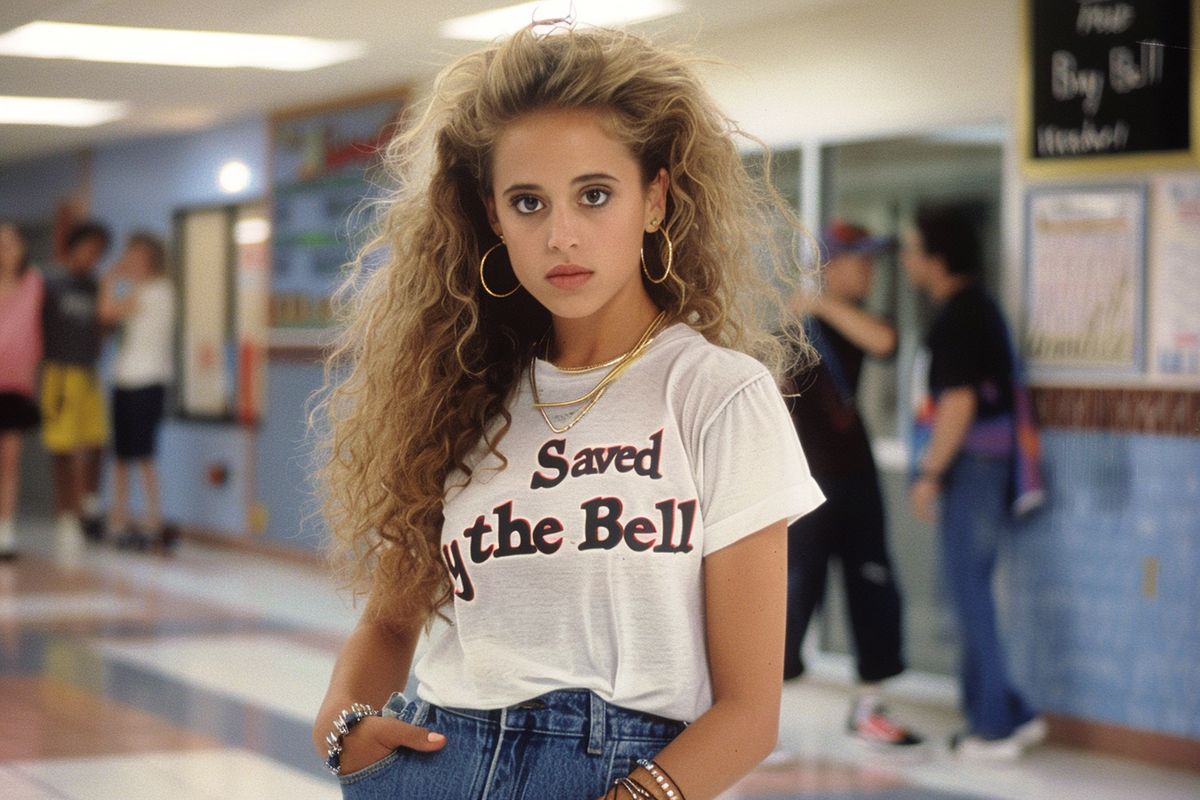 Elizabeth Berkley in the role of Jessie Spano in 
