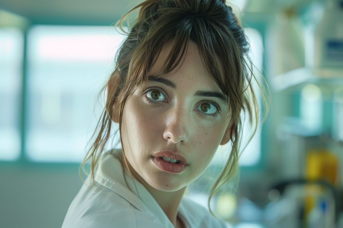 Ana de Armas embodying the devoted nurse Marta Cabrera in the film.