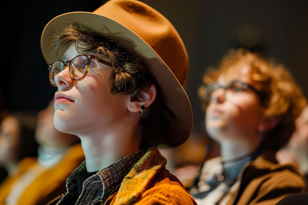 Young filmmakers inspired by Redford's legacy at a film festival.