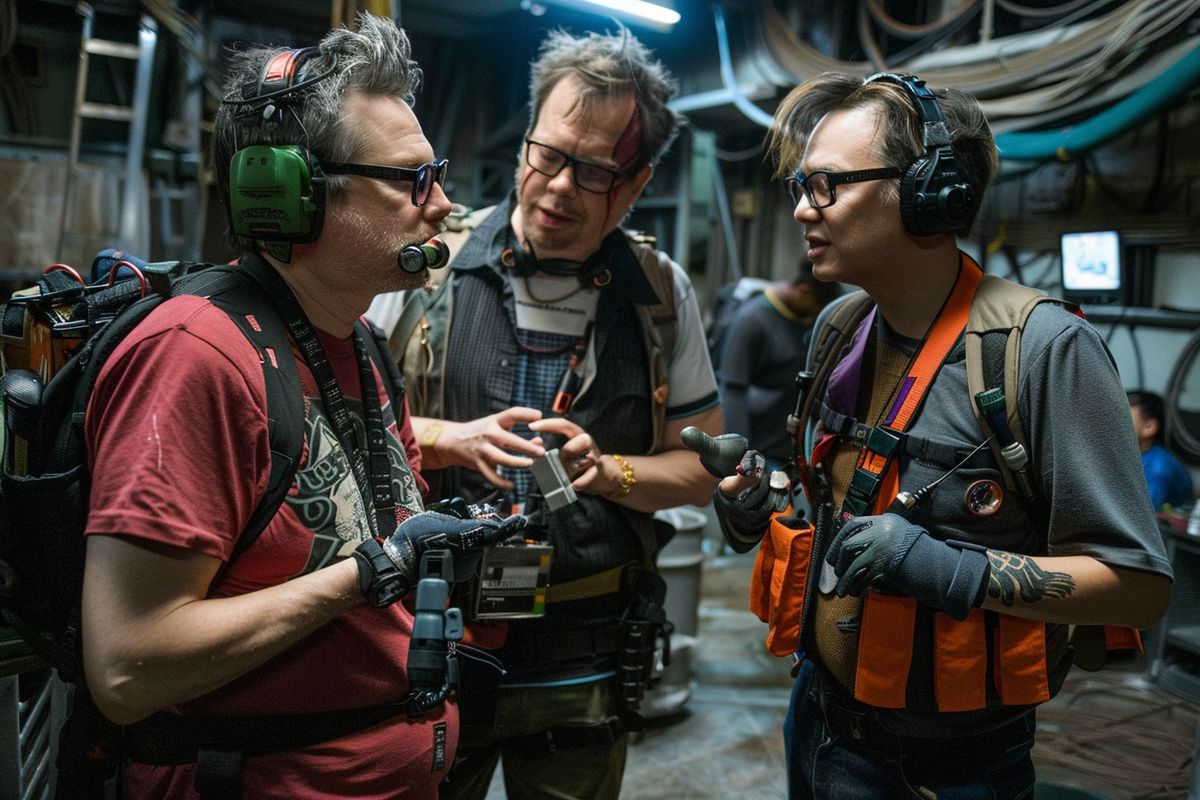 Behindthescenes look at the production of The Suicide Squad with James Gunn.
