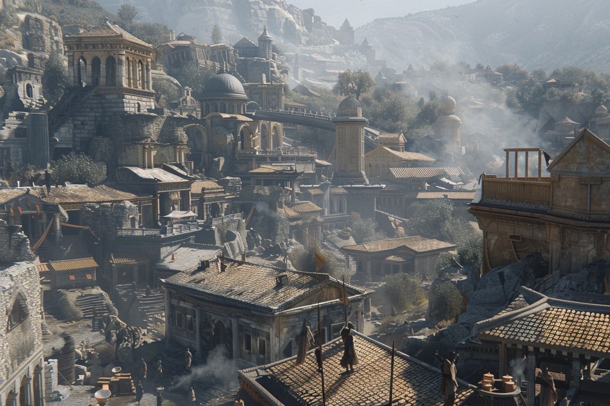 Impressive visual effects creating a realistic and immersive historical setting.