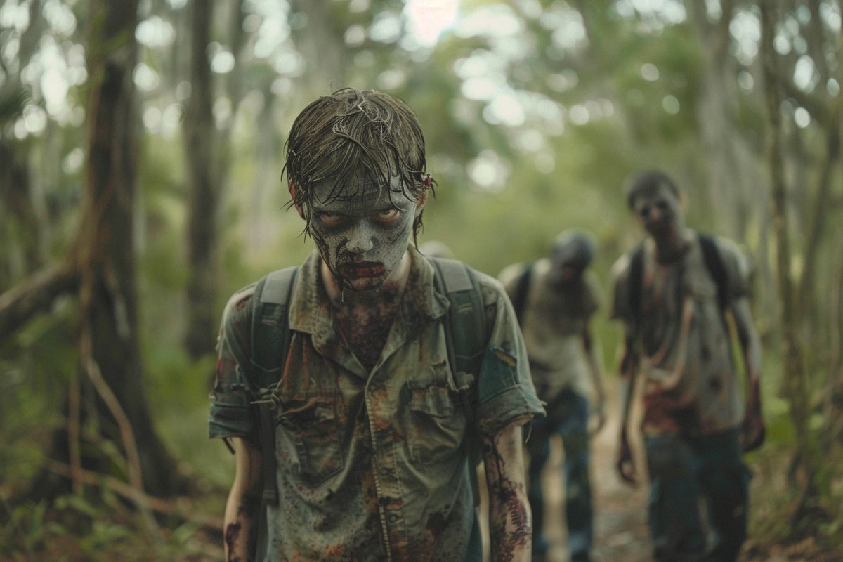 Unique blend of humor, zombies and environmental themes in the film.
