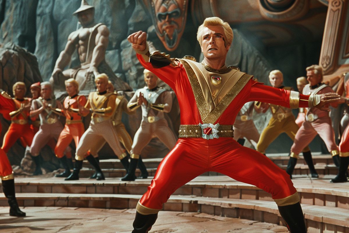 Timeless legacy: Flash Gordon's evolution through the ages, inspiring and captivating generations.